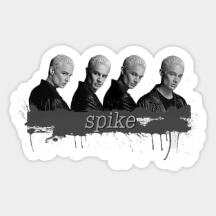 Faces of Spike Sticker